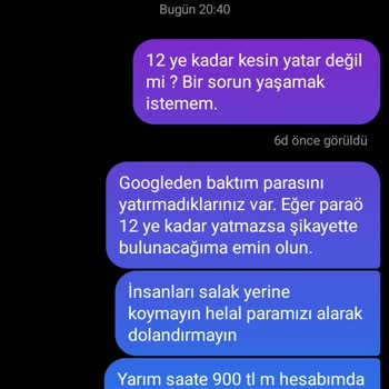 Leafsun Fashion Paramı İade Etmedi Engelledi