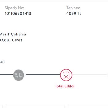 Vivense, Üreticinin İptal Ettiği Ürünün Para İadesini Hala Yapmadı