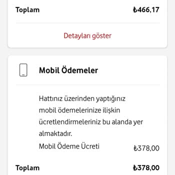 Vodafone Hizmet İçi Satın Alma Vepaş İptali