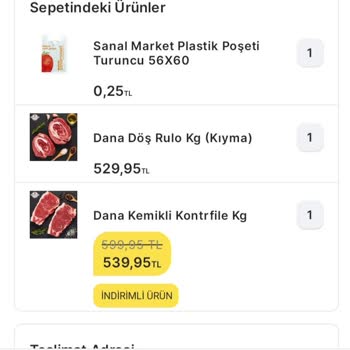 Migros Sipariş Verilen Ürün Sonrasında Değişen İsim
