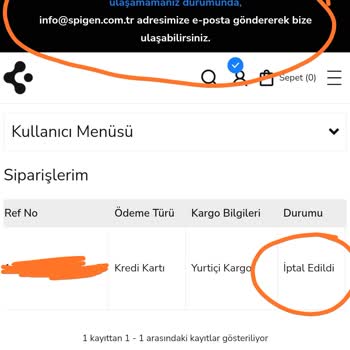 Spigen Türkiye Bir Ay Bekleyiş Sonucu Ürün Hayal Kırıklığı