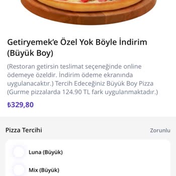 Getir Fazla Para Alıyor