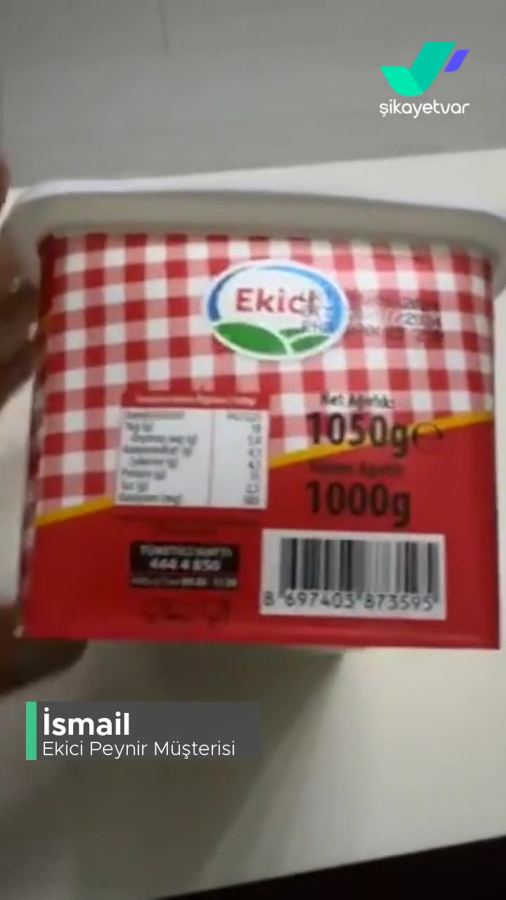 Ekici Beyaz Peynir Şişmiş! videonun kapak resmi