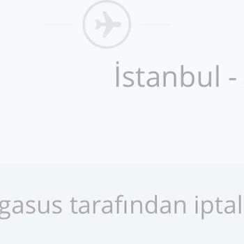 Pegasus Firmasının Müşterilerine Karşı Haksızlığı!