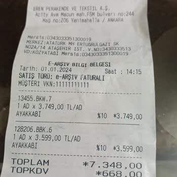 Skechers Ayakkabı İadesi Ya Da Değişimi