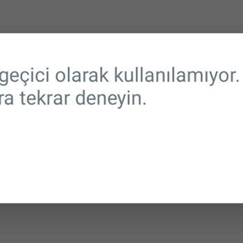 WhatsApp Da Bir Anda Sorun?