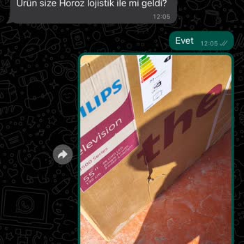 Vatan Bilgisayar Ve Horoz Lojistik Kırık Televizyon