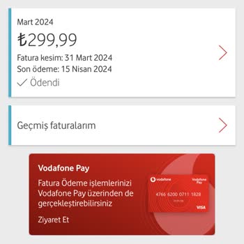 Vodafone %400 Zamlı Yeni Taahhüt