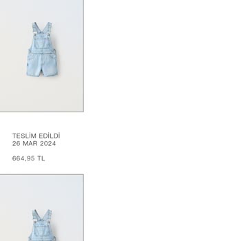 Zara'dan Online Sipariş Asla Vermeyin