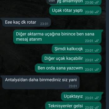 AJet (Anadolu Jet) Aktarmalı Uçuşta Yaşanan Kaos Ve Mağduriyet