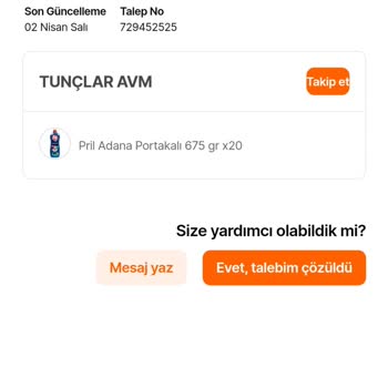 Hepsiburada Tedarik Sebebiyle Ürün İptali