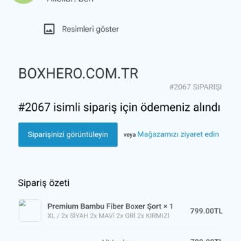 Boxhero Ödeme Yapılıp Satin Alınan Ürünü Göndermiyor.