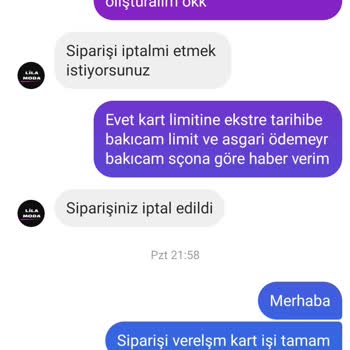 Lilasneakers.com Online Alışverişte Yaşanan Numara Problemi