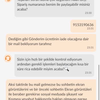 Trendyol Hızlı Market Trendyol Gönün Son Dakika Fazla Ücret Çekmesi Ve Bunu İade Etmemesi