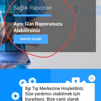 Özel İlgi Tıp Merkezi (Samsun) Standarda Uygun Olmayan Rapor Teslim Süresi Ve Hoş Olmayan Tavır