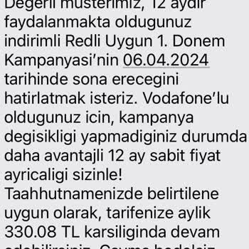 Vodafone Fahiş Fiyat Artışı