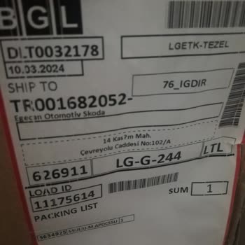 LG Geciken Ve Yanlış Ürün Teslimatıyla Karşı Karşıya Kaldım