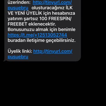 Vodafone İstenmeyen Bahis Mesajları