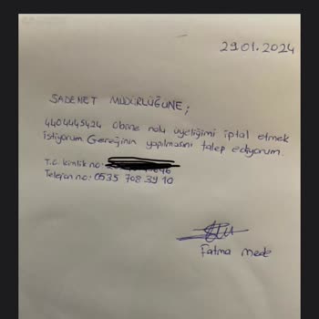 Sadenet Hizmet Almadığım Halde Fatura Kesiyor Ve Ödemeye Zorluyor