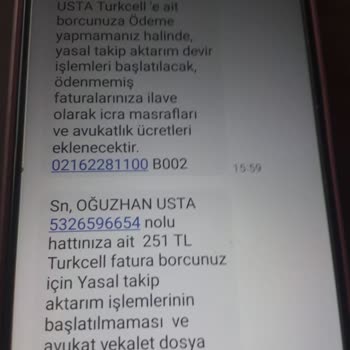 Turkcell İlgilenmiyor Sorumsuzluk Yapılıyor