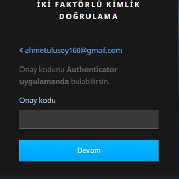 Gameforge İki Faktörlü Doğrulama Kodu Hatası!