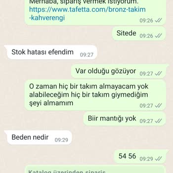Tafetta Still 180 TL Tekrardan Kargo Ücreti Ödemem Değişim Bir Defa Olması