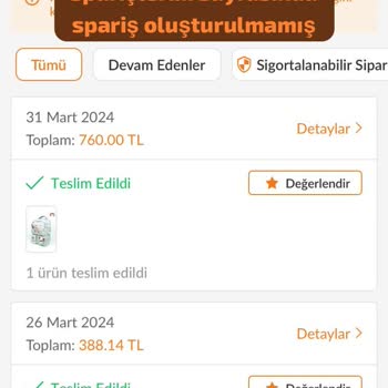 Trendyol Kartımdan Parayı Çekti Ancak Siparişim Oluşturulmadı