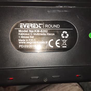 Everest Klavye+mouse Seti USB Si