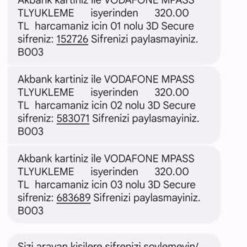 Vodafone.com. TR Yükleme Sorunu Paranın İadesi