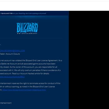 Blizzard Entertainment Blizzard Hesap Banı.