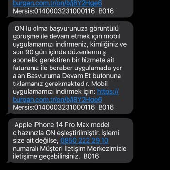 Burgan Bank On Mobil 0 Faiz 10.000 TL Kredi