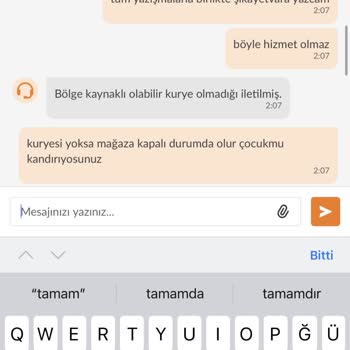 Trendyol Yemek Keyfi İptal Etmeleri