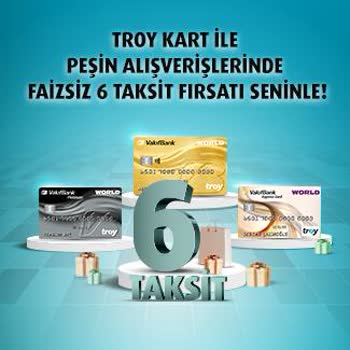 VakıfBank Troy Kart Söz Verdiği Gibi Peşine Taksit Yapmıyor