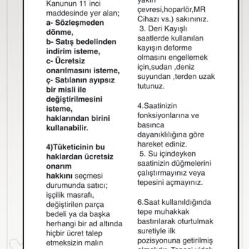 Emporio Armani Üst Üste Yaşanan Saat & Saat Mağduriyetimiz