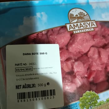 Yemeksepeti Mahalle Yemeksepeti Ve Amasya Et Ürünleri Bozuk Ürün.