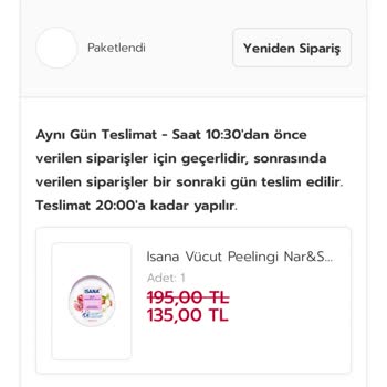 Rossmann Aynı Gün Teslim Seçenekli Kargonun2 Gün Geçtiği Halde Teslim