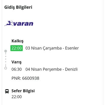 Varan Turizm Geç Kalıyor Dediği Saate Uymuyor Çalışanları Da Kaba