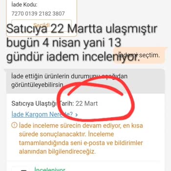 Trendyol İade Süreci Sorunu