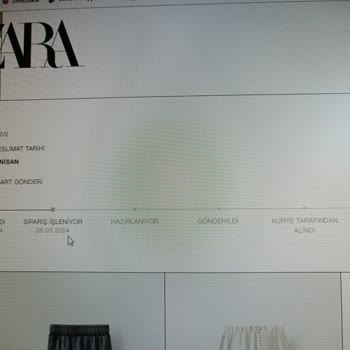 Zara Alınan Ürünleri Halen Elime Ulaşmaması