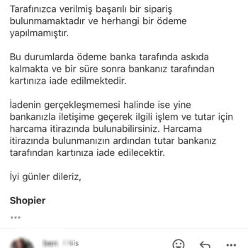 Shopier Shopıer Pişmanlıktır. Asla Güvenilir Değil!