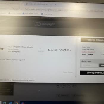 Dünyagöz Optik İndirim Kodu Kullanımı Hatası