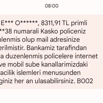 Vakıf Katılım Bankası Temsilcisinin Mükerrer Kasko İşlemi