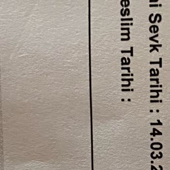 Geç Teslim Problemi Bellona Yaşanması
