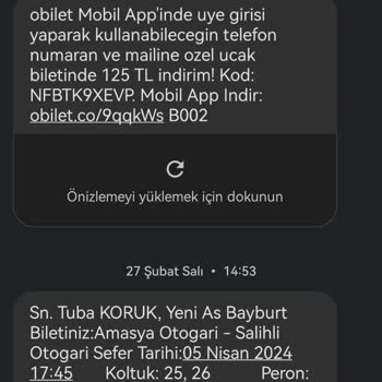 Obilet Son Gün Bilet İptali