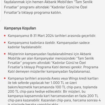 Akbank Chip Para Vermek İstemiyor