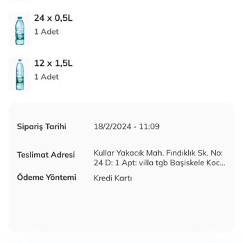 Pınar Su İptal Ettiği Siparişin Parasını 45 Gündür İade Etmiyor!