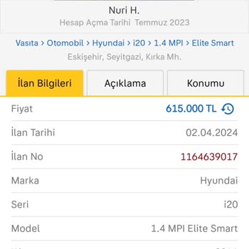 Sahibinden.com Sahte İlan