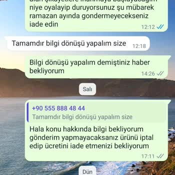 İstocSepeti Sipariş Edilen Ürünün Teslim Edilmemesi