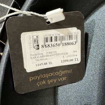 Karaca Züccaciye Karaca Yanlış Etiket Mağduriyeti