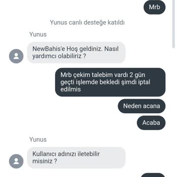 Newbahis Belge Talebi Yalanı.